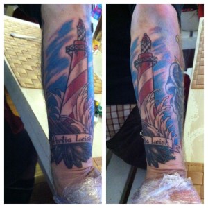 He's my light house...